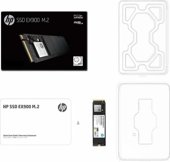 Actual product image HP EX900 (1000 GB, M.2 2280)