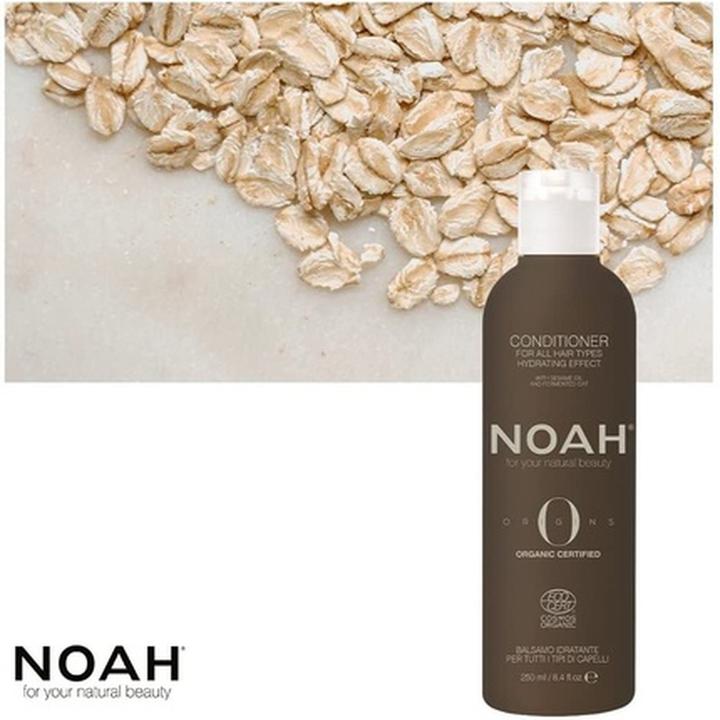 Image du produit Noah Origins COSMOS ORGANIC Conditionneur hydratant pour tous types de cheveux 250ml - Fabriqué en (250 ml)