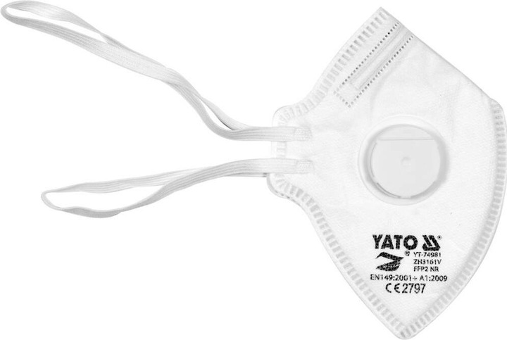 Image du produit Yato Masques de protection. Valve FFFP2 5 PCs. (5 x)