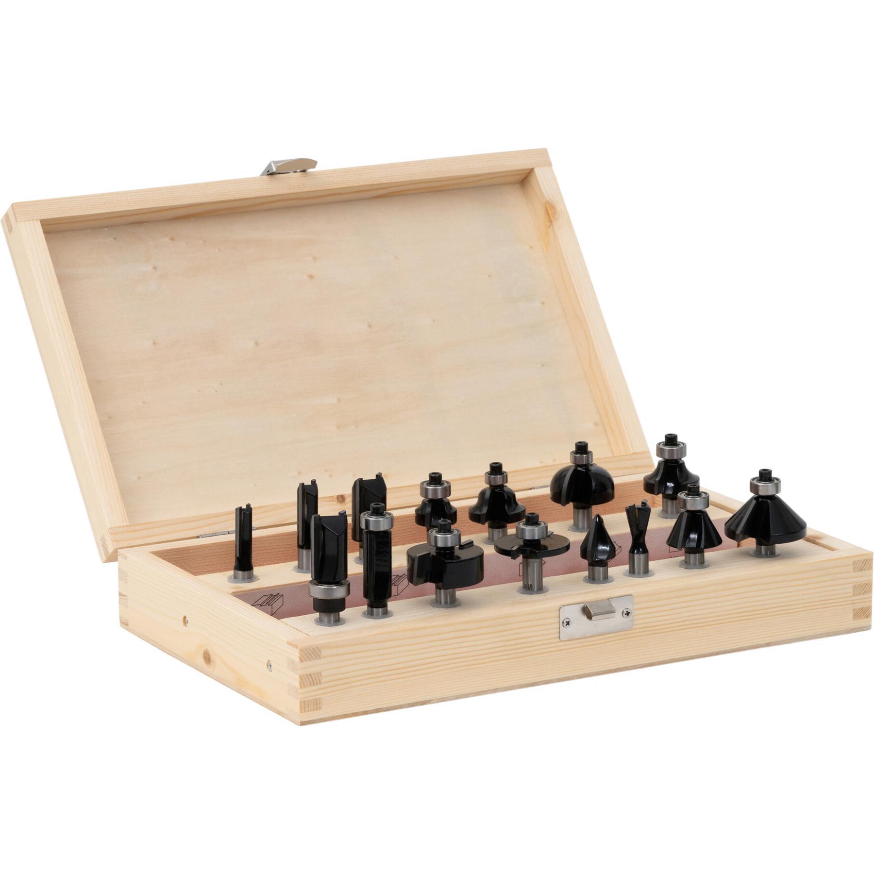 Stier, Punte per fresa, Assortimento di frese da 15 pezzi