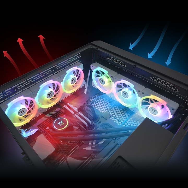 Produktbild Thermaltake SwaFan EX12 (120 mm, 1 x)