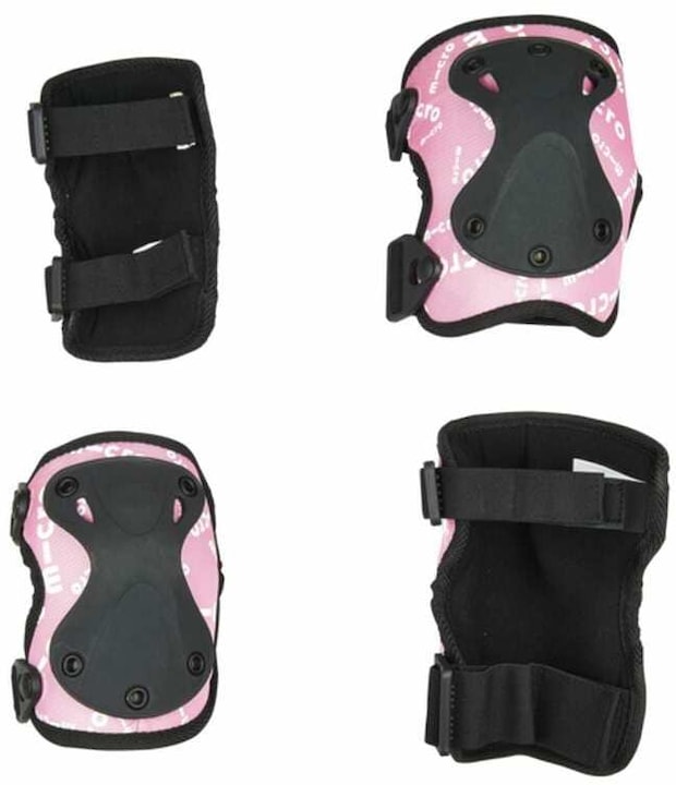 Micro Knie- und Ellenbogenschoner (M, Knieschoner, Ellbogenschoner, 4 Stück)