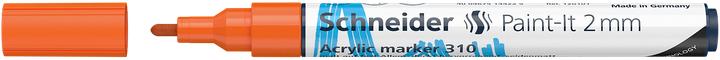 Valeurs nutritives et ingrédients Schneider Marqueur acrylique Paint-It 310 2mm orange (1 x)