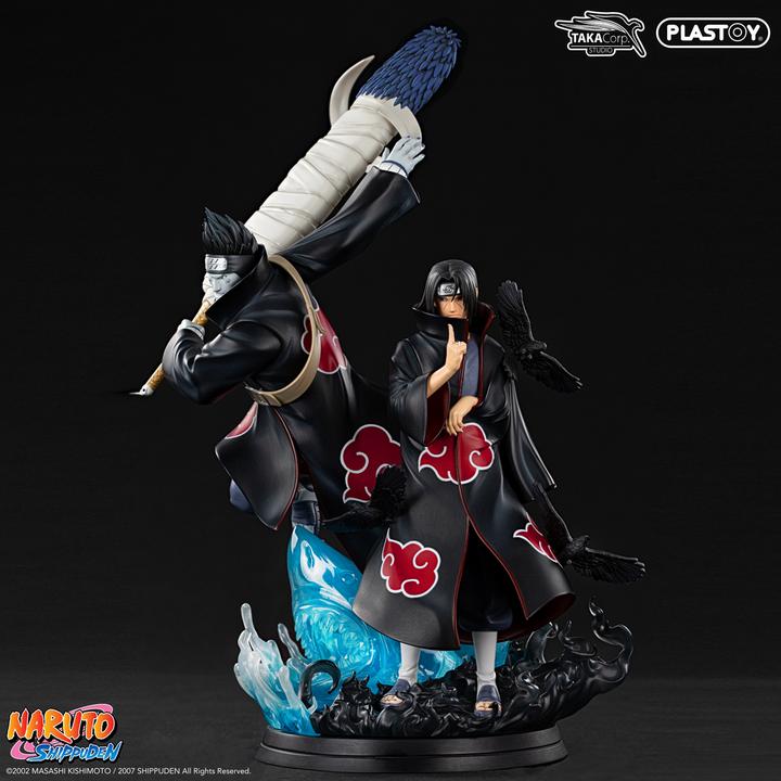 Actual product image Plastoy Naruto Shippuden Itachi & Kisame