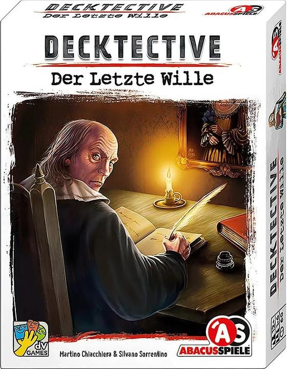 Image du produit Abacus ABA38214 - Decktective - Der letzte Wille, jeu de cartes, pour 1 à 6 joueurs, à partir de 12 ans (Allemand, 1 - 6 Joueur)