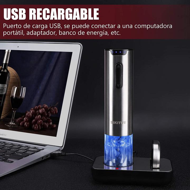 Actual product image Sikitut Electric corkscrew (Electric corkscrew)