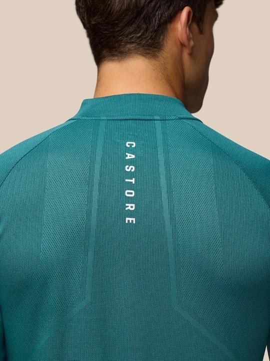 Actual product image Castore Engineered Knit Quarter Zip Top (S)