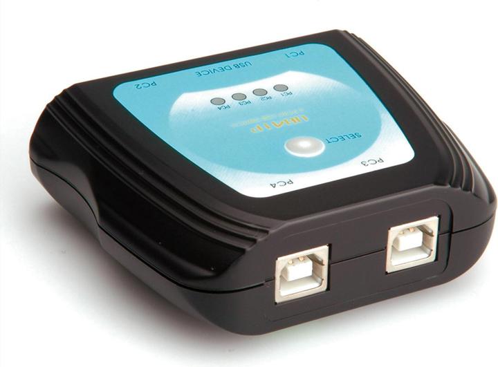 Produktbild Value Manueller USB 2.0 Druckerswitch, 4fach