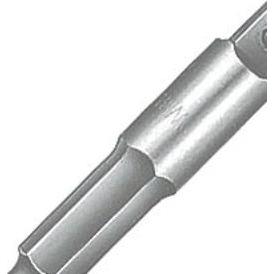 Tecos, Bits, Bitsadapter 65 mm 1/4" sekskant til 1/2" firkant (65mm)