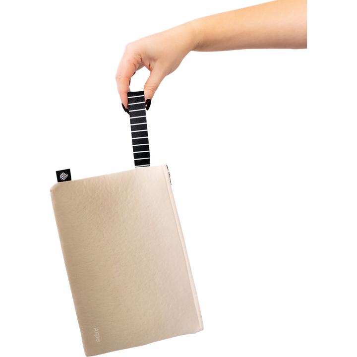 Actual product image Arpe Toiletry bag L sand cream