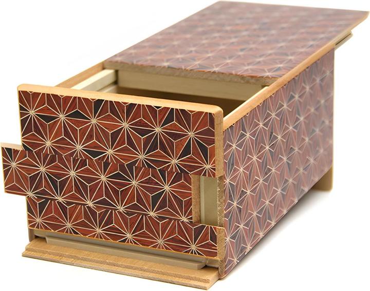 Produktbild Maruyama Himitsu Bako - Akaasa (21 Schritte) - Japanische Rätselbox