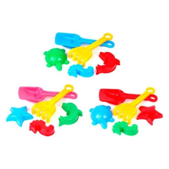 Happy Summer Beach Toy Set 5 Pcs 3 Asst.