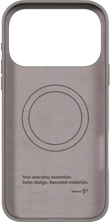 Produktbild Urbany's MagSafe Backcover aus veganem Leder Taupe (Apple iPhone 17 Pro Max)