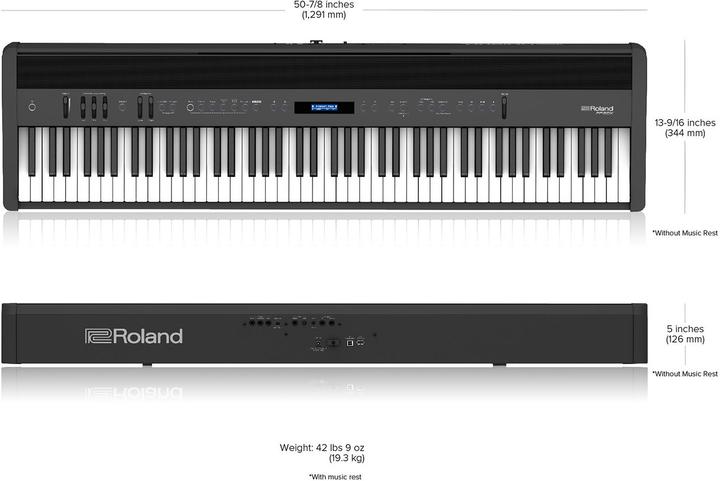 Image du produit Roland FP- piano numérique 60X (88 Boutons)