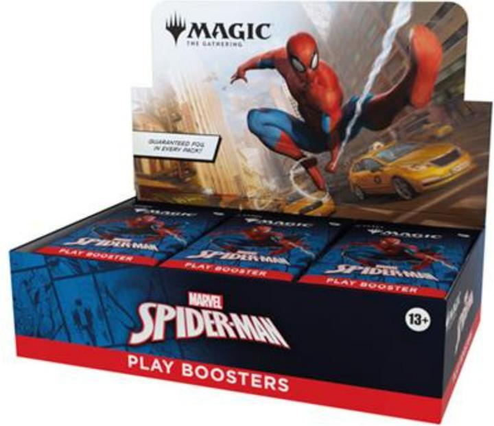 Produktbild Magic the Gathering Magic Spider-Man Box 24 Buste Play Booster ENG (Non Gar) (Englisch, Booster Display)