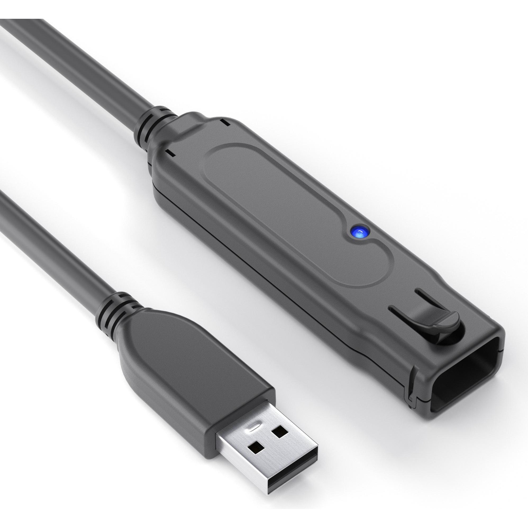 Purelink USB 3.0-Verlängerungskabel DS3100-150 15 m (15 m, USB 3.1), USB Kabel