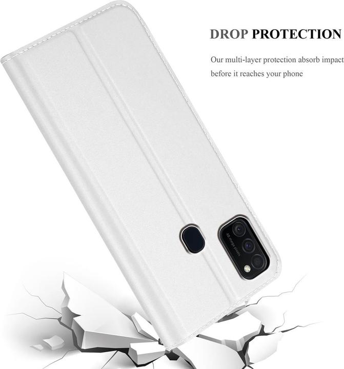 Actual product image Cadorabo Book Classy Style Cover (Samsung Galaxy M21)