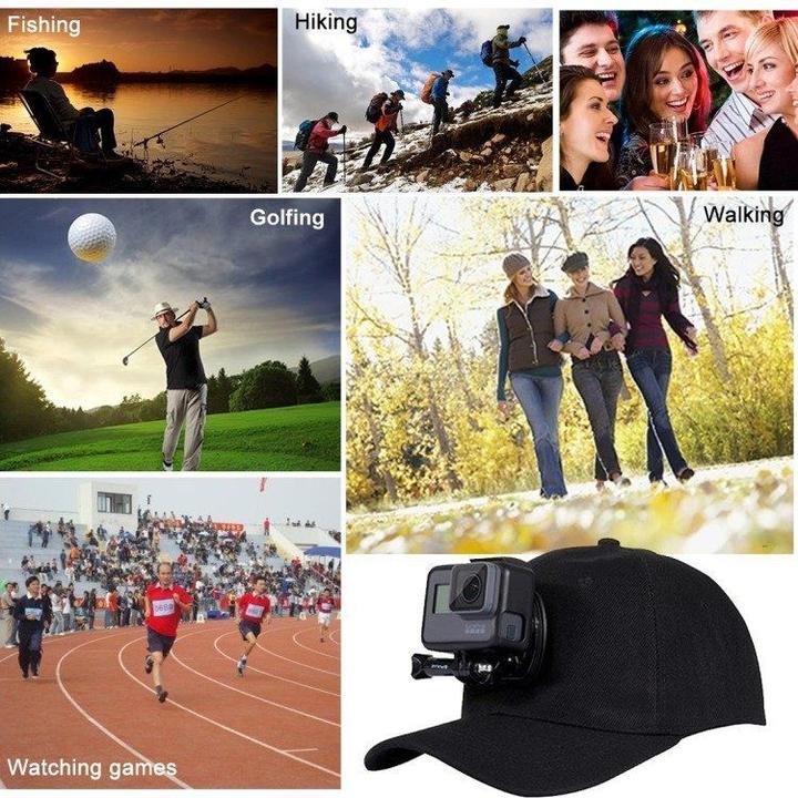 Image du produit Puluz Hat with mount for sport camera PU195