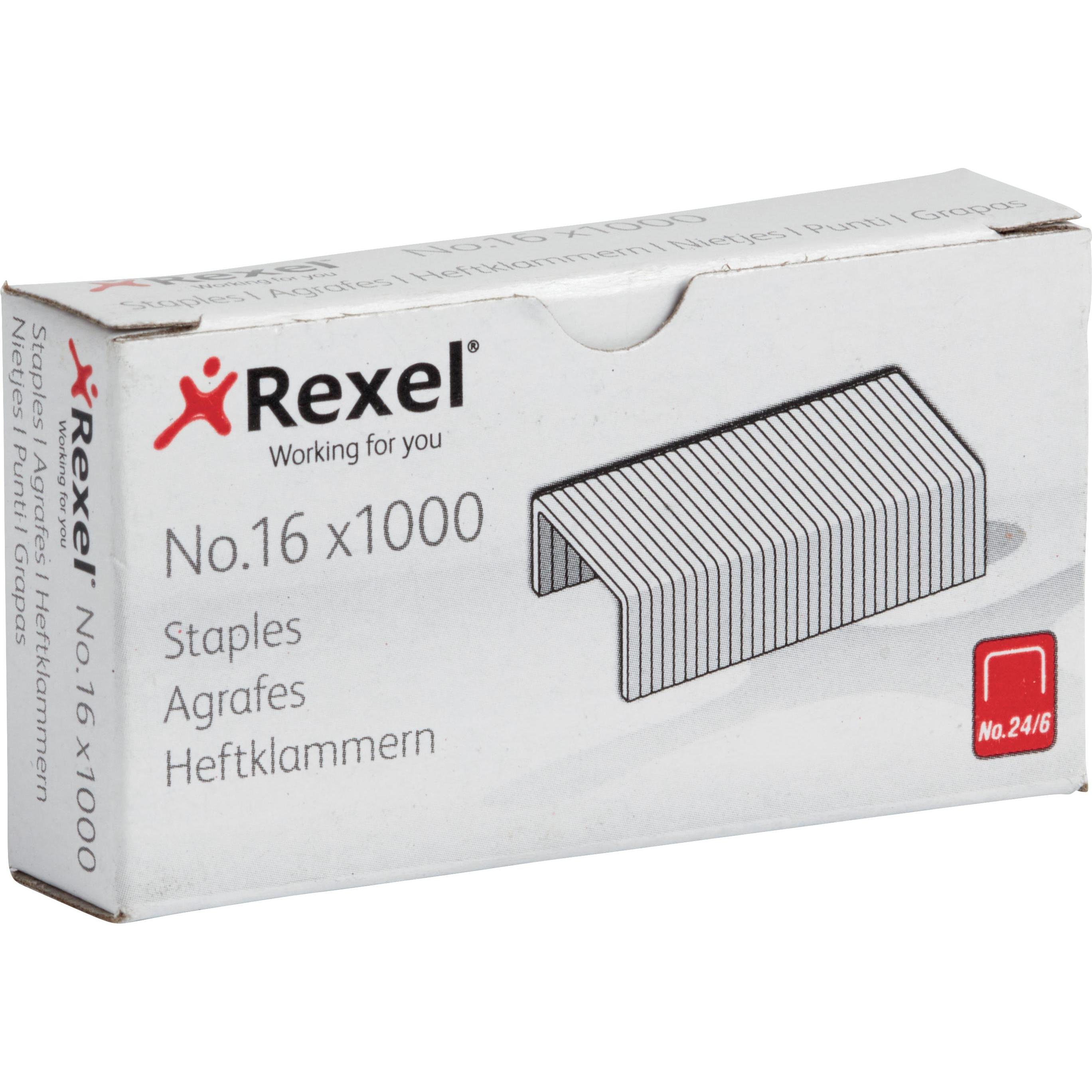 Rexel, Büroklammer, Heftklammern Nr. 16 (1000 x)
