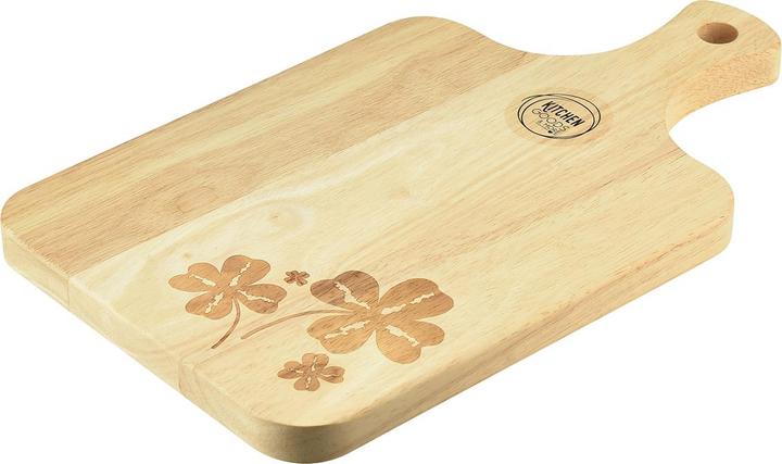 Viana schneidebrett mit Kleeblatt-Muster für Dekoration und Servieren