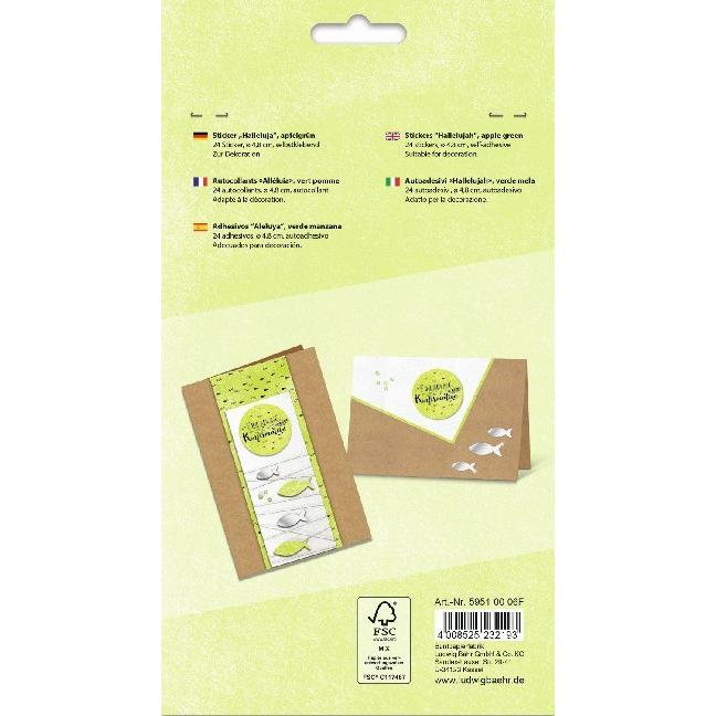 Thumbnail - Ursus, Sticker, Sticker.Konfir.apfelg.5951-00-06F