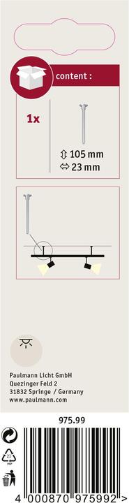 Actual product image Paulmann Mains-voltage rail system
