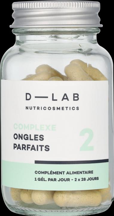 Produktbild D-Lab Nutricosmetics D-Lab Complexe Perfect Nails 2 Capsules (56 ml)