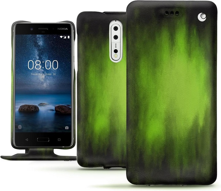 Noreve Lederschutzhülle vertikal (Nokia 8)