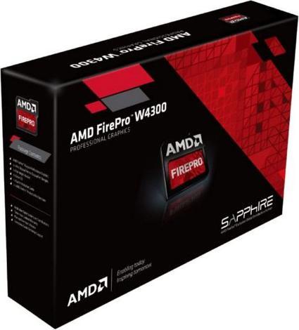 Image du produit AMD FIREPRO W4300 4GB GDDR5 (4 Go)