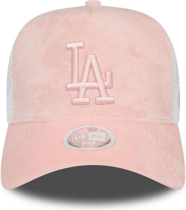 Actual product image New Era Trucker velour Los Angeles Dodgers