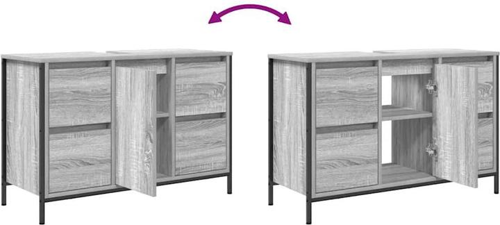 Image du produit vidaXL Waschbeckenunterschrank (90 x 34.50 x 60 cm)