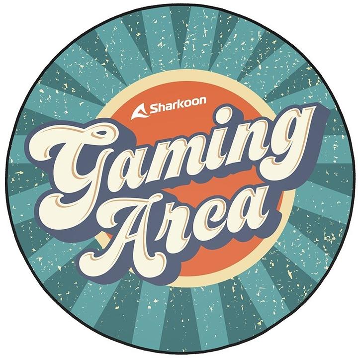 Produktbild Sharkoon Bodenschutzmatte - Gaming Area /gelb D (120 x 120 cm)