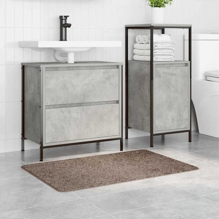 Actual product image vidaXL Rutschfeste Badezimmermatte (90 x 60 cm)