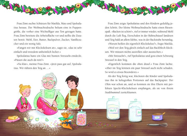 Produktbild Spekulatius, der Weihnachtsdrache, und das Lebkuchenwunder (Deutsch, Tobias Goldfarb, Milla Kerwien, 2023)