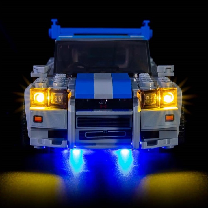 Produktbild Light my bricks LED Licht Set für LEGO 76917 Speed Champions Nissan Skyline GT-R (R34)