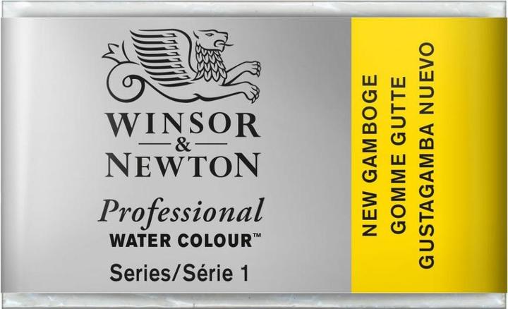 Actual product image Winsor & Newton Watercolour Artists (Gamboge New)