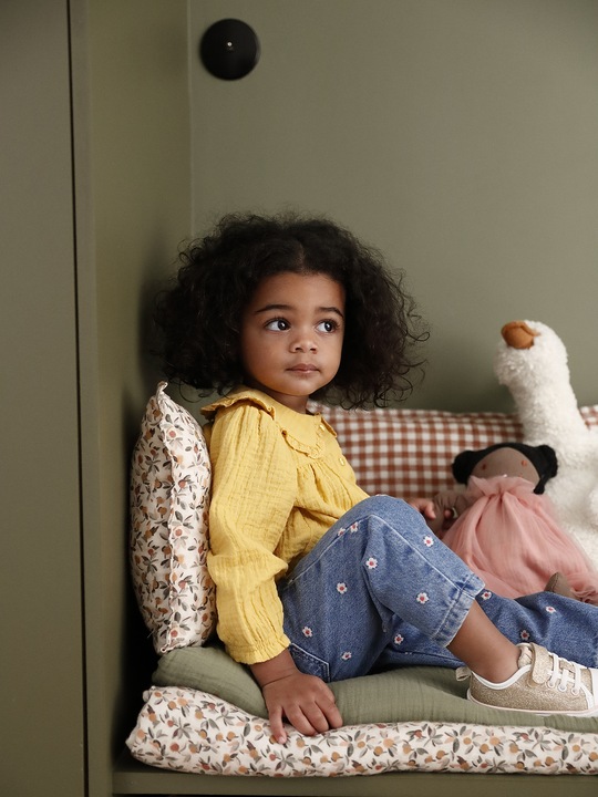 Produktbild Vertbaudet Baby Bluse mit Bubikragen, Baumwollmusselin (86)