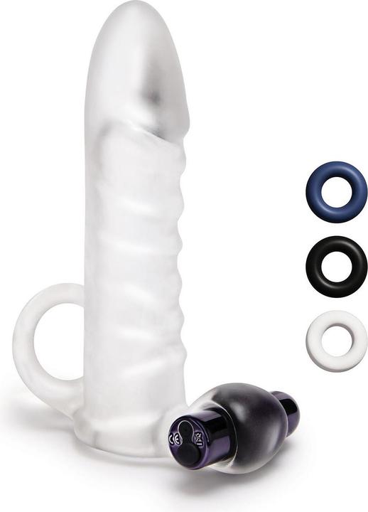 Actual product image Sizeup SIZE UP Clear View Vibrating Penis wibrujący przedłużacz penisa