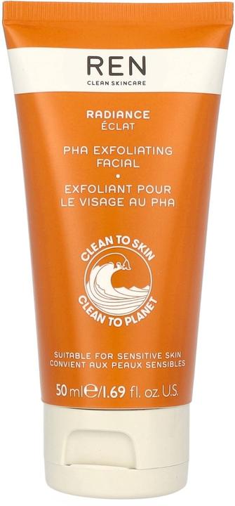 Actual product image Ren Radiance PHA Exfoliating Facial 50 ml (Cleansing scrub, 50 ml)