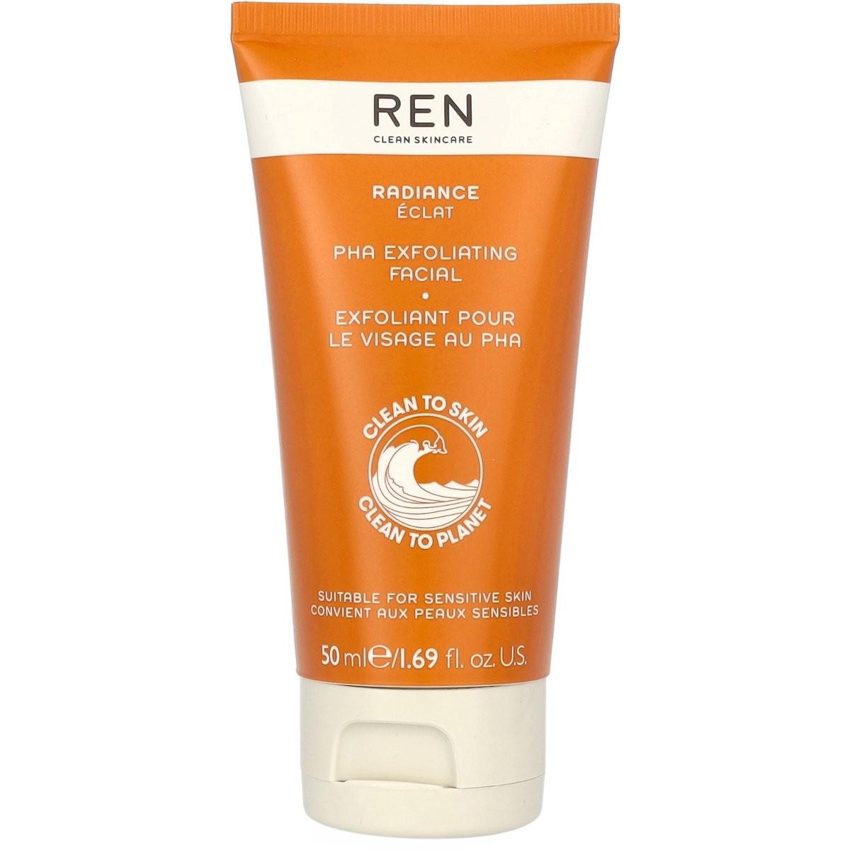 Ren, Gesichtsreinigung, Radiance PHA Exfoliating Facial 50 ml (Reinigungspeeling, 50 ml)