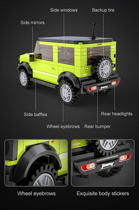 Produktbild Cada Suzuki Jimny 1:24 Bricks