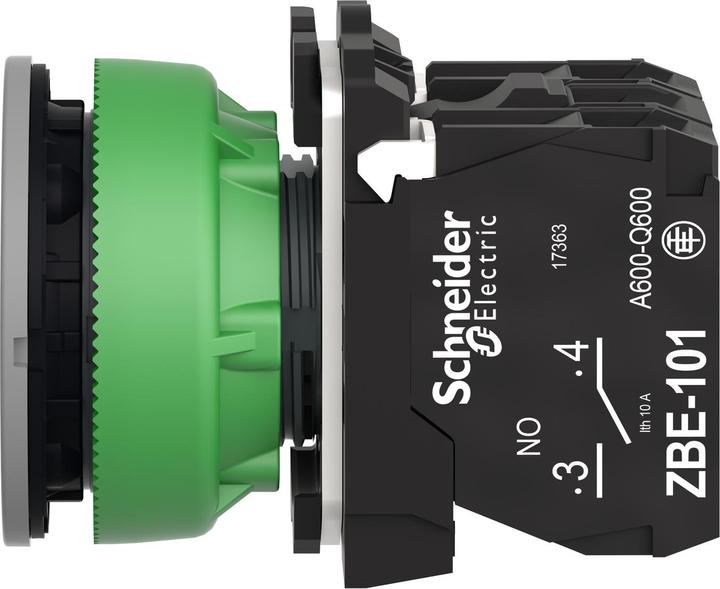 Actual product image Schneider Electric Illuminated push-button, plastic, complete, XB5FWCUST01