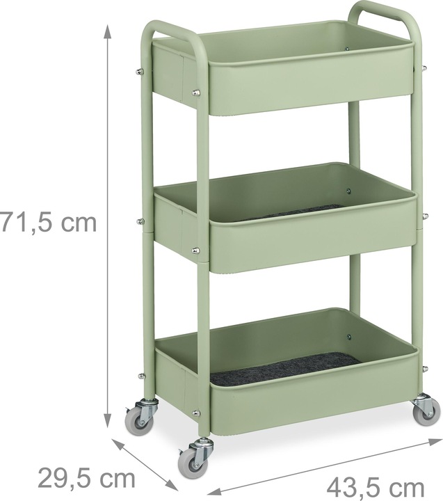 Immagine prodotto Relaxdays Rollwagen