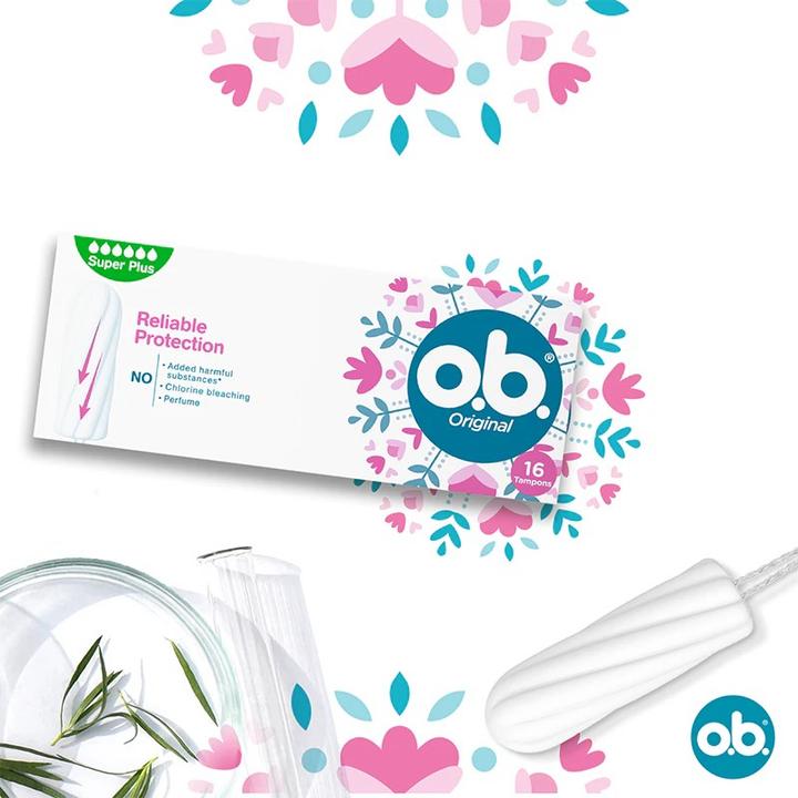 Immagine prodotto o.b. O. B Original Super Plus Tamponi 16 pezzi. (16x)