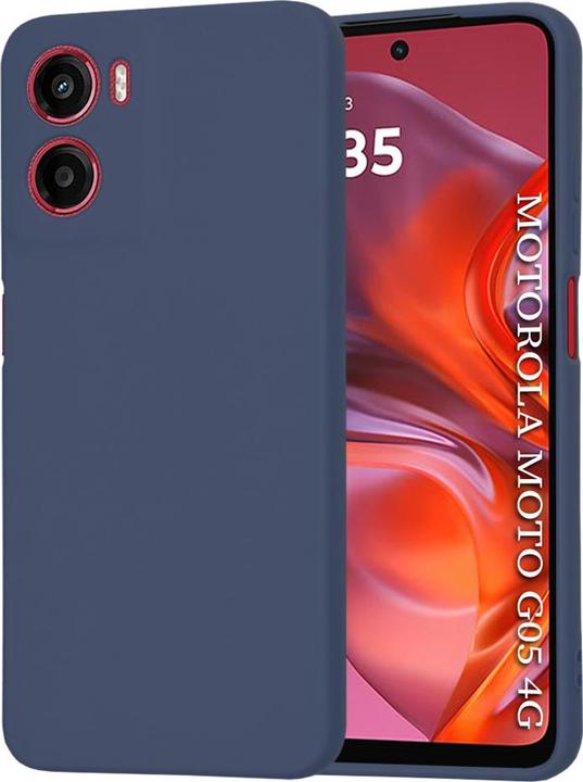 Immagine prodotto Techsuit - SoftFlex - Motorola Moto G05 / E15 - Navy Blue (Motorola Moto G15, Motorola Moto G5)