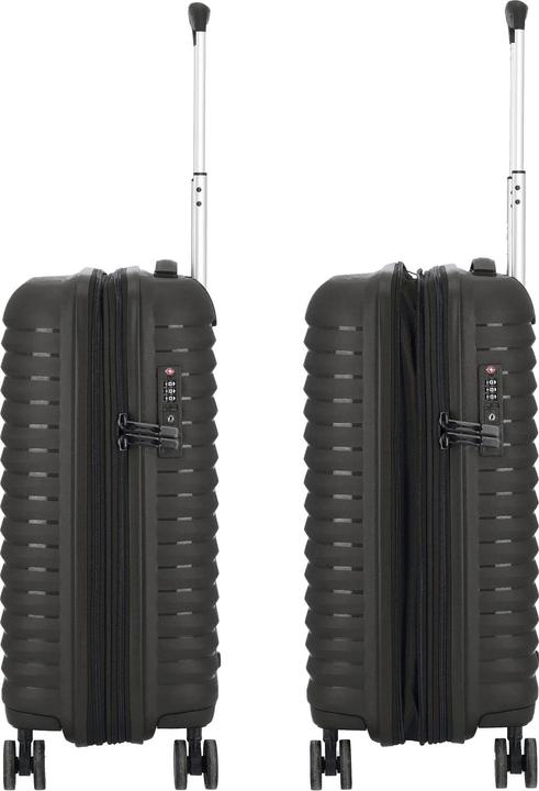 Produktbild D&N Travel Line 4500 4 Rollen Kabinentrolley S 55 cm mit Dehnfalte (38 l)