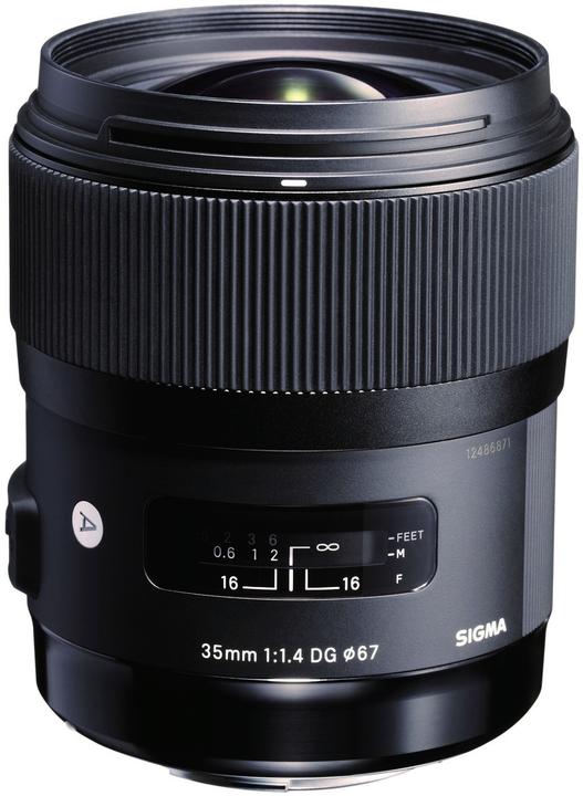 Sigma 35mm, f/1.4 DG HSM ART Canon EF (Canon EF, Canon EF-S, Vollformat, APS-C / DX)