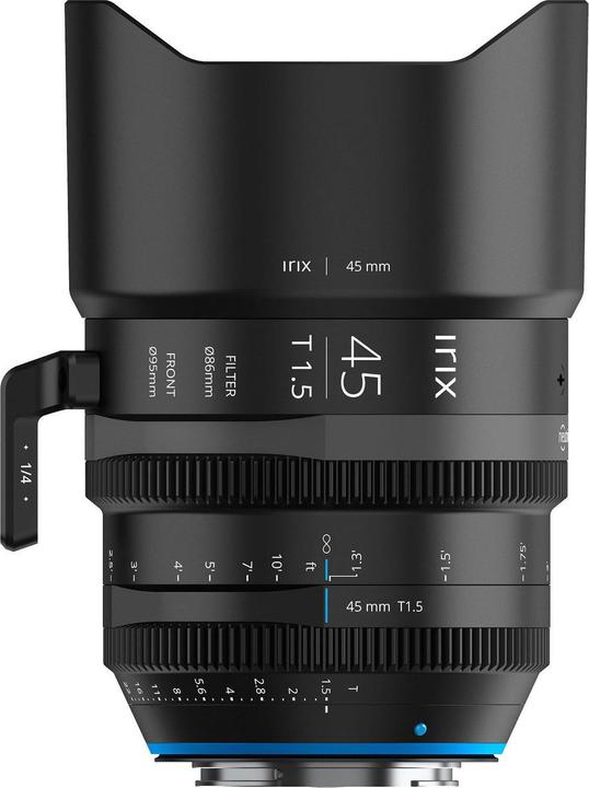 Immagine prodotto Irix Lunghezza focale fissa 45 mm T1.5 Cine (metrica) (Canon EF, Micro Four Thirds, Full-frame, APS-C / DX)