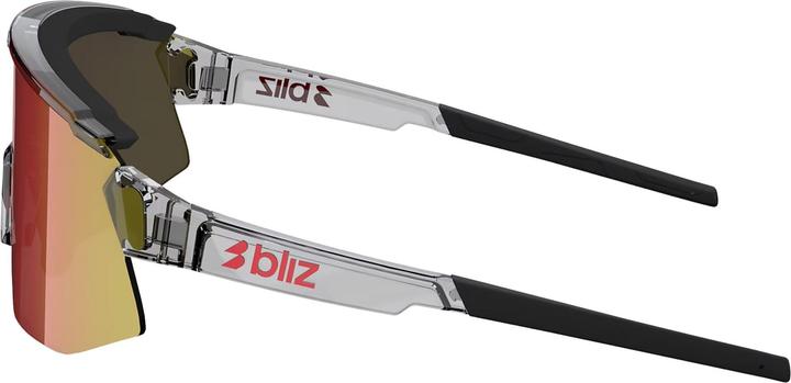 Productafbeelding Bliz Breeze (Donkergrijs Transparant, Transparant grijs, Bruin w Rood Multi, Rood)