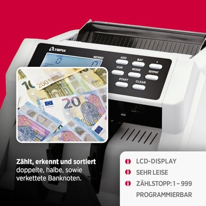 Actual product image Olympia NC 560 (Bill validator)